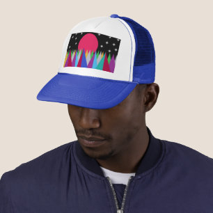 Casquette Chapeau de camion Star Sunset