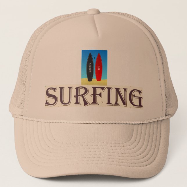 Casquette Chapeau de camion surfer Dude (Devant)