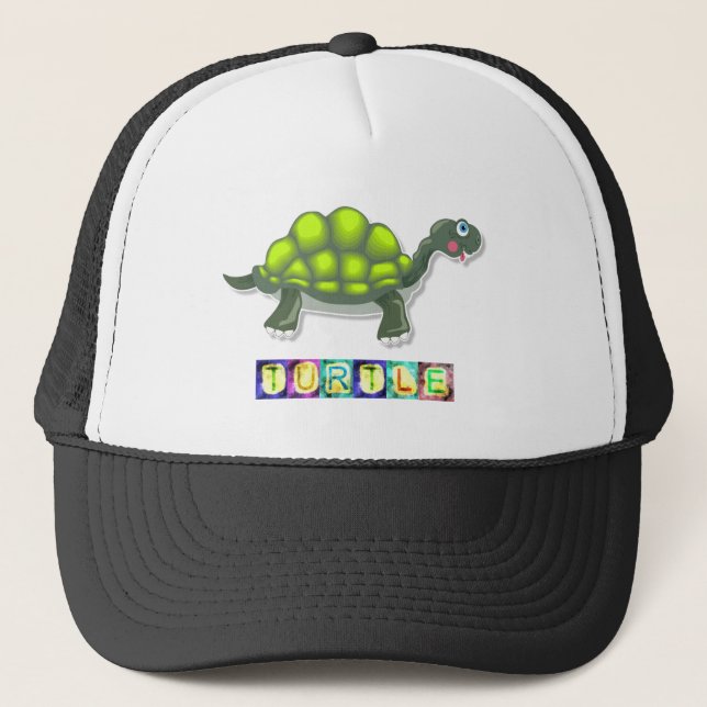 Casquette Chapeau de camion tortue (Devant)