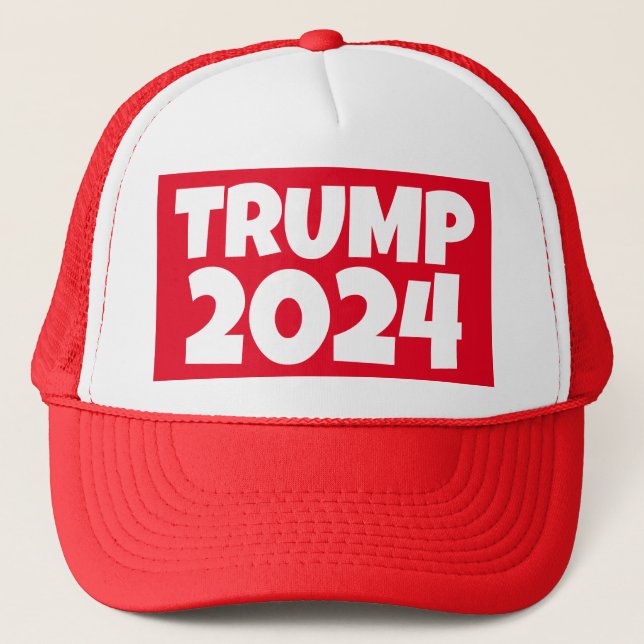 Casquette Chapeau de camion TRUMP 2024 (Devant)