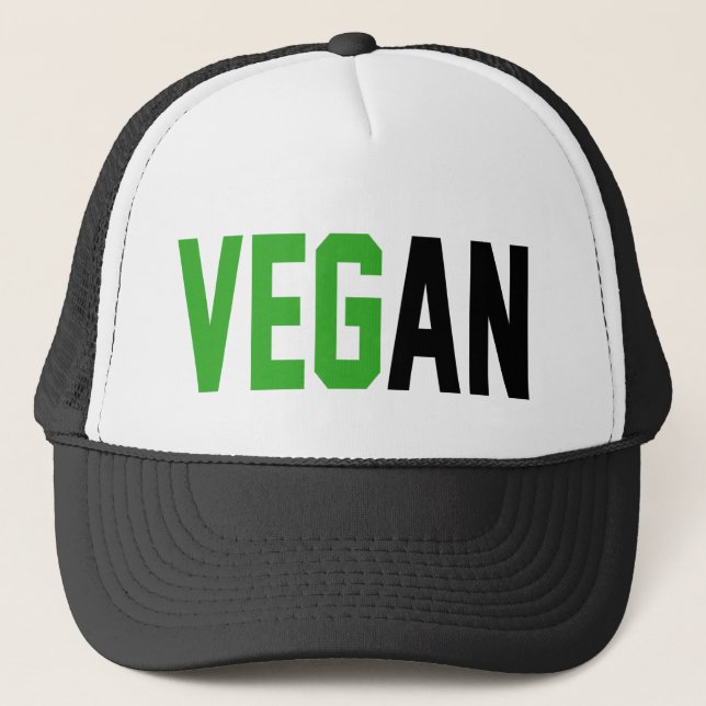 Casquette Chapeau de camion Vegan pour hommes et femmes (Devant)