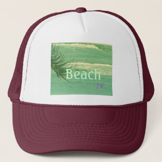 Casquette Chapeau de camion vert "plage"