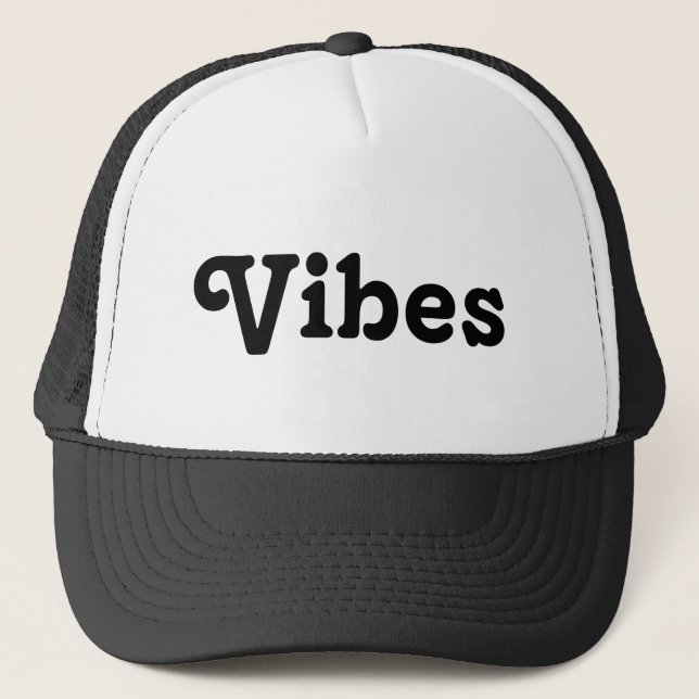 Casquette Chapeau de camion Vibes (Devant)