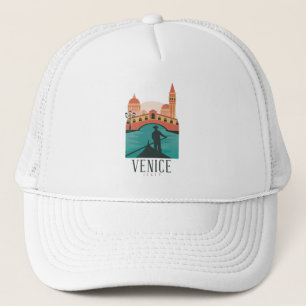 Casquette Chapeau de camion Vintage voyage de Venise