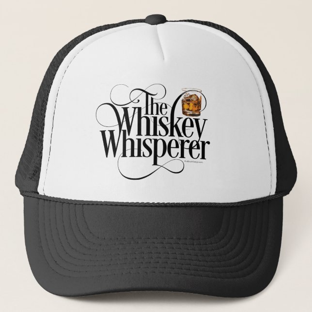 Casquette Chapeau de camion Whiskey Whisperer (Devant)