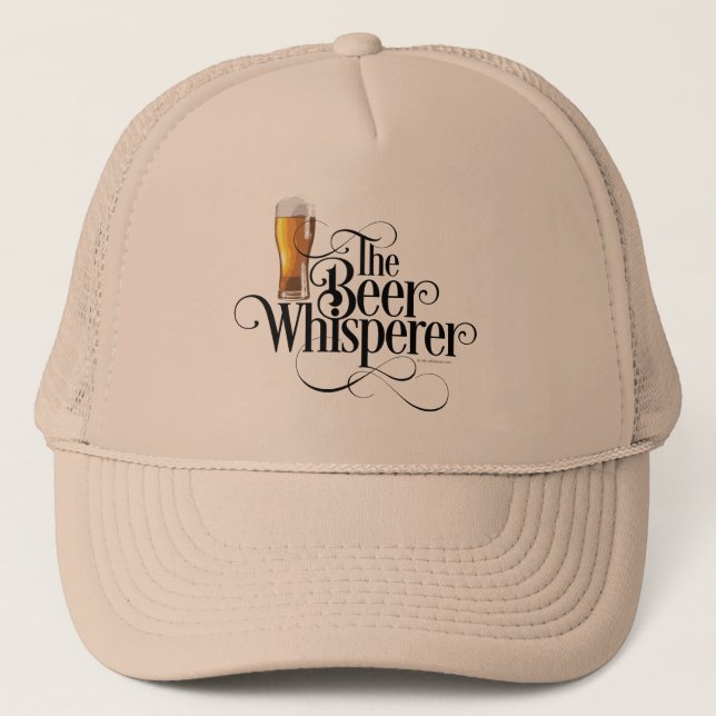 Casquette Chapeau de camion Whisperer bière (Devant)