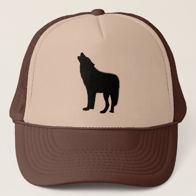 Casquette Chapeau de camion Wolf (Devant)