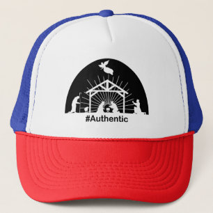 Casquette Chapeau de camionnette authentique de la crèche