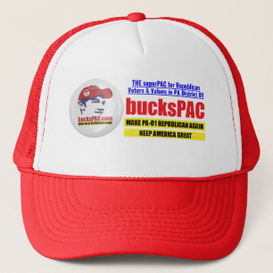 Casquette chapeau de camionnette bucksPAC