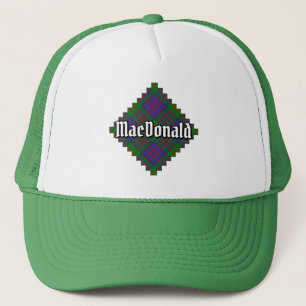 Casquette Chapeau de camionnette Clan MacDonald Tartan