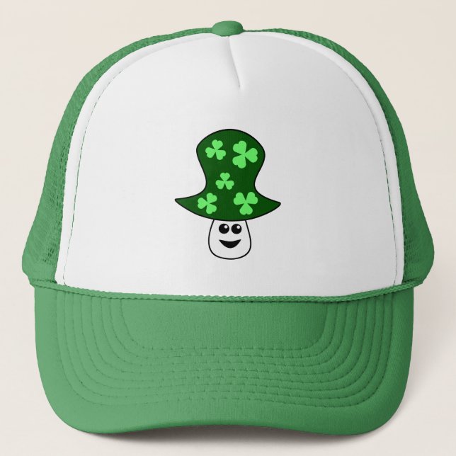 Casquette Chapeau de camionnette de champignon St. Patrick (Devant)