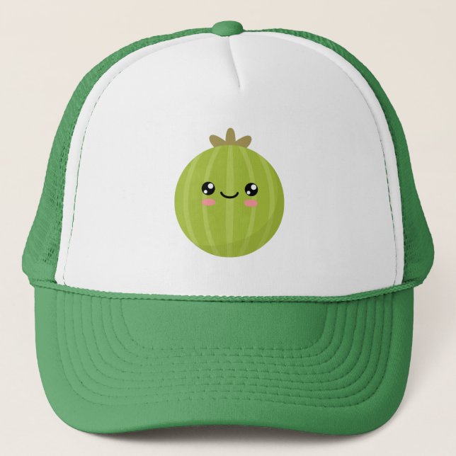 Casquette chapeau de camionnette de gooseberry (Devant)