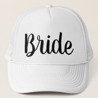 Casquette Chapeau de camionnette de mariée