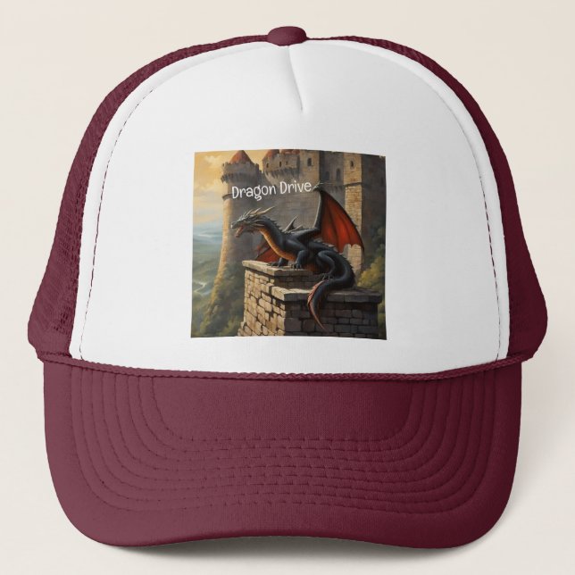 Casquette Chapeau de camionnette Dragon Drive (Devant)