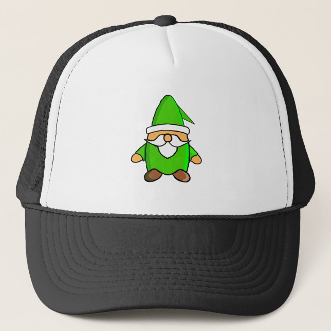 Casquette Chapeau de camionnette Gnome Cartoon (Devant)