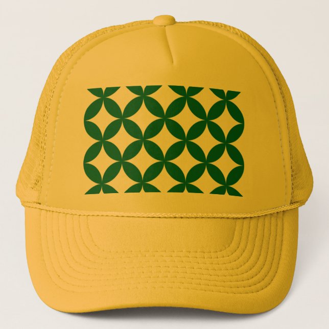 Casquette Chapeau de camionnette Green Shippo (Devant)