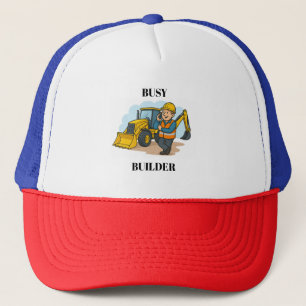 Casquette Chapeau de camionnette homme de constructeur occup