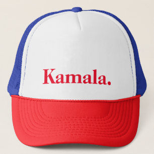 Casquette Chapeau de camionnette Kamala Harris Rouge patri