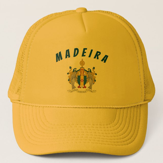 Casquette Chapeau de camionnette personnalisé Madeira (Devant)