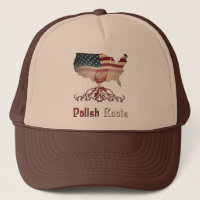 Chapeau de camionnette polonais American Roots