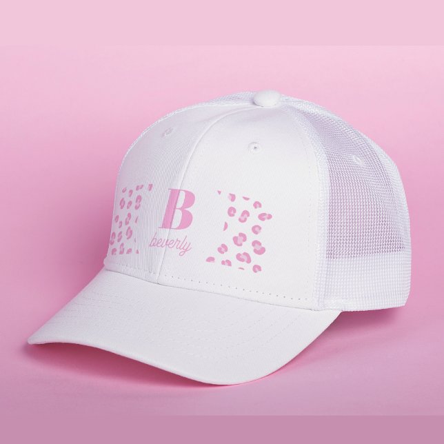 Casquette Chapeau de camionnette rose personnalisé (Créateur téléchargé)