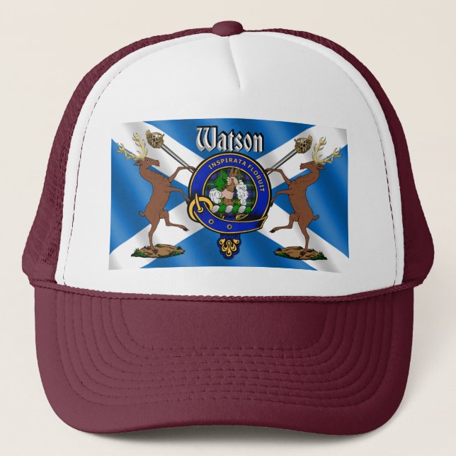 Casquette Chapeau de camionnette Watson Clan Badge (Devant)