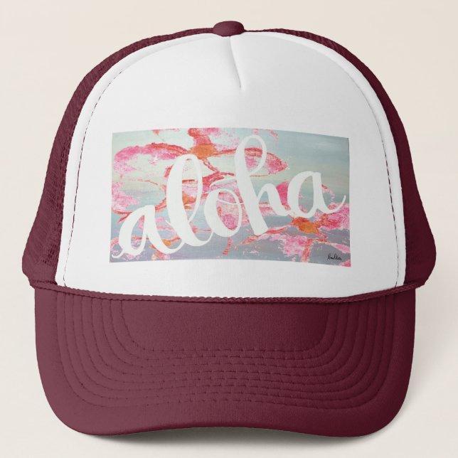Casquette Chapeau de camionneur Aloha Cool (Devant)