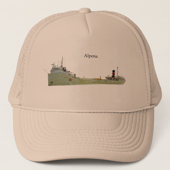 Casquette Chapeau de camionneur Alpena (Devant)