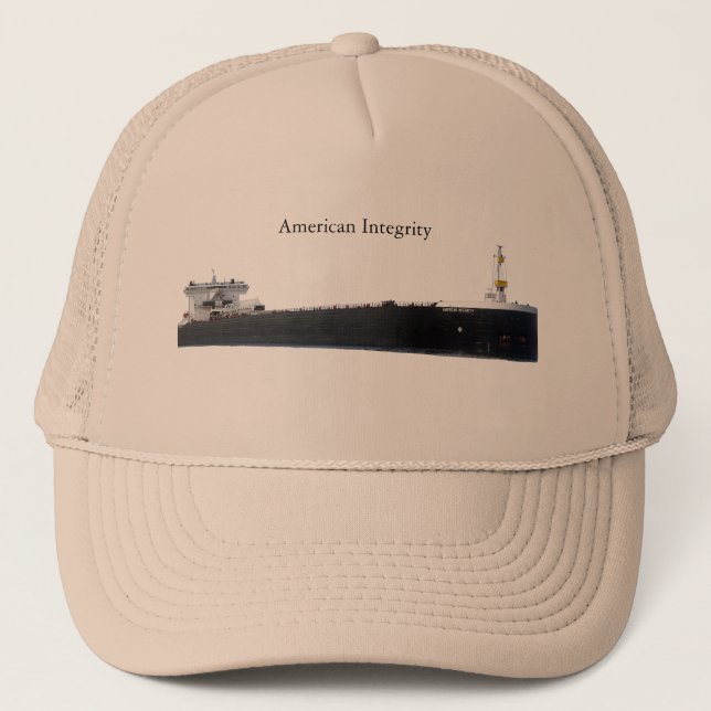 Casquette Chapeau de camionneur américain Integrity (Devant)