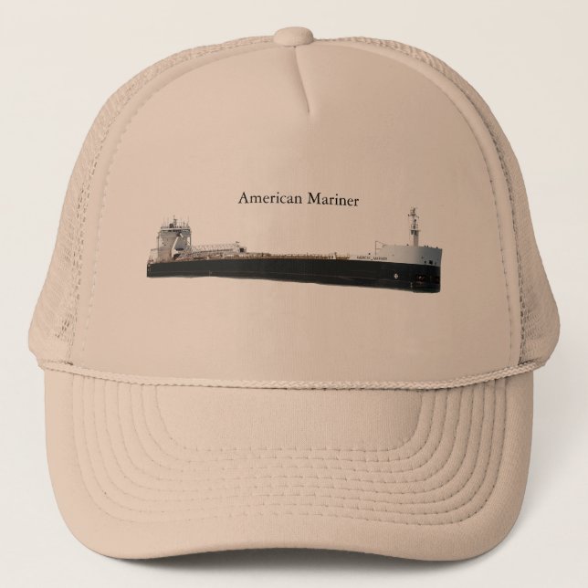 Casquette Chapeau de camionneur American Mariner (Devant)