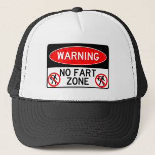 Casquette Chapeau de camionneur avec panneau de zone sans pe