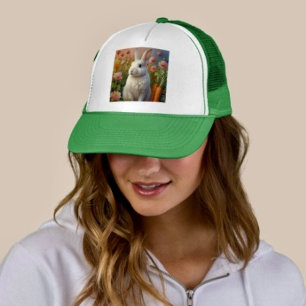 Casquette Chapeau de camionneur Blossom Bunny & Carrot Patch