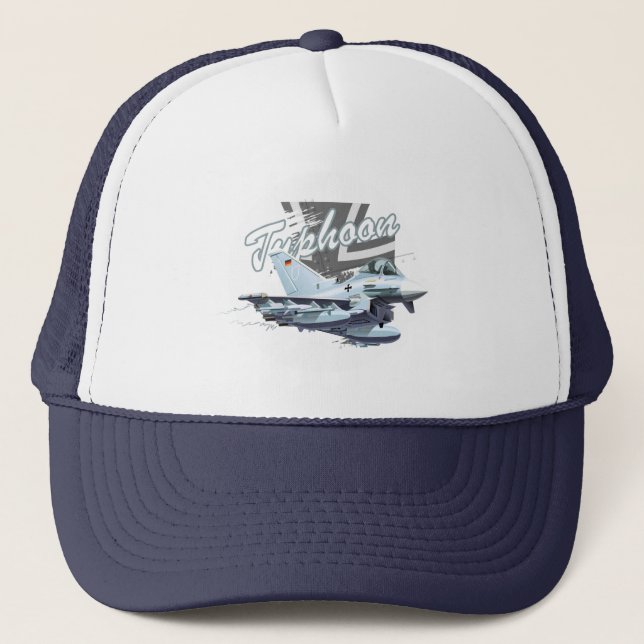 Casquette Chapeau de camionneur d'avion de dessin (Devant)