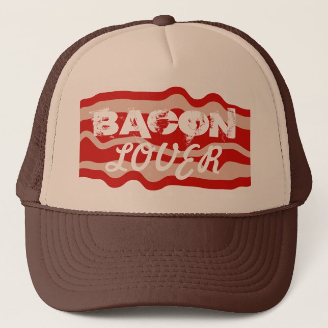 Casquette Chapeau de camionneur de Bacon (Devant)