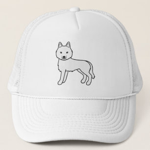 Casquette Chapeau de camionneur de chien de dessin animé mig