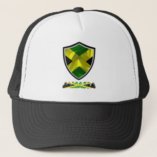 Casquette Chapeau de camionneur de drapeau jamaïcain