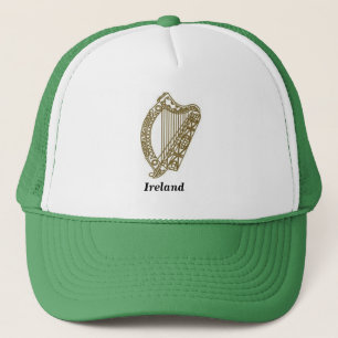 Casquette chapeau de camionneur de harpe d'Irlande