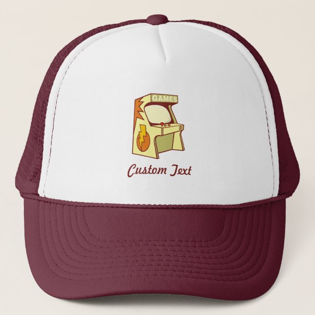 Casquette Chapeau de camionneur de machine Arcade (Devant)