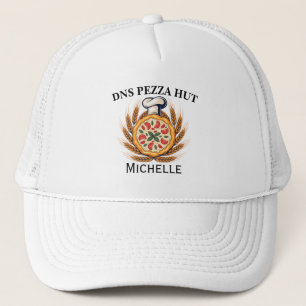 Casquette Chapeau de camionneur de restaurant de pizza perso