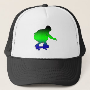 Casquette Chapeau de camionneur de skateboarder Neon