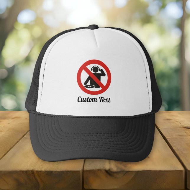 Casquette Chapeau de camionneur de zone no-dj (Créateur téléchargé)