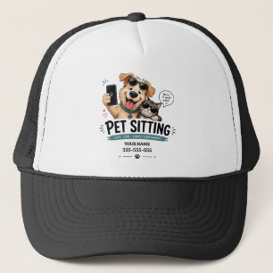 Casquette Chapeau de camionneur drôle pour gardien d'animaux