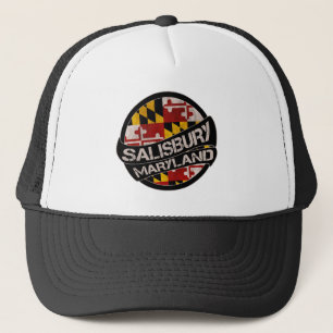 Casquette Chapeau de camionneur du drapeau du Maryland de Sa