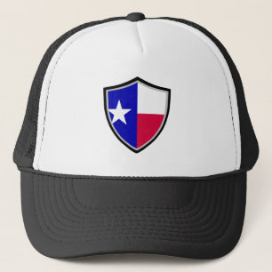 Casquette Chapeau de camionneur du drapeau du Texas