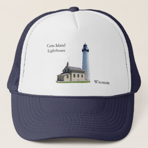 Casquette Chapeau de camionneur du phare de Cana Island
