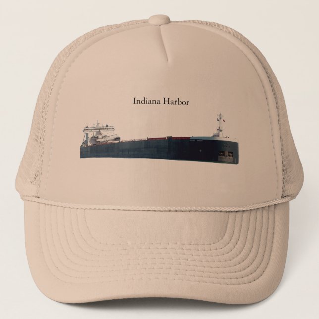 Casquette Chapeau de camionneur du port d'Indiana (Devant)
