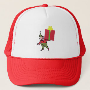 Casquette Chapeau de camionneur Elf avec boîte rouge