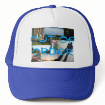 chapeau de camionneur hors de la commande