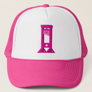 Casquette Chapeau de camionneur Kawaii Pink Guillotine