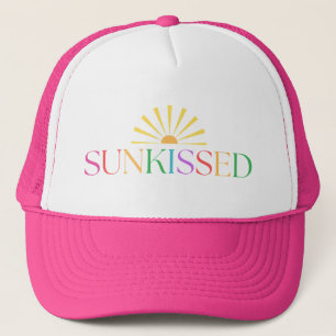Casquette Chapeau de camionneur mignon SUNKISSEE